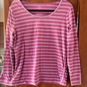 Talbots Pink Fitted T-Shirt